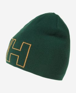 Beanies & Neckwarmers | Men Helly Hansen Outline Beanie, Darkest Spruce 495 Darkest Spruce