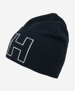 Beanies & Neckwarmers | Men Helly Hansen Outline Beanie, Navy 597 Navy