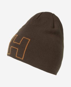 Beanies & Neckwarmers | Men Helly Hansen Outline Beanie, Triple Espresso 755 Triple Espresso