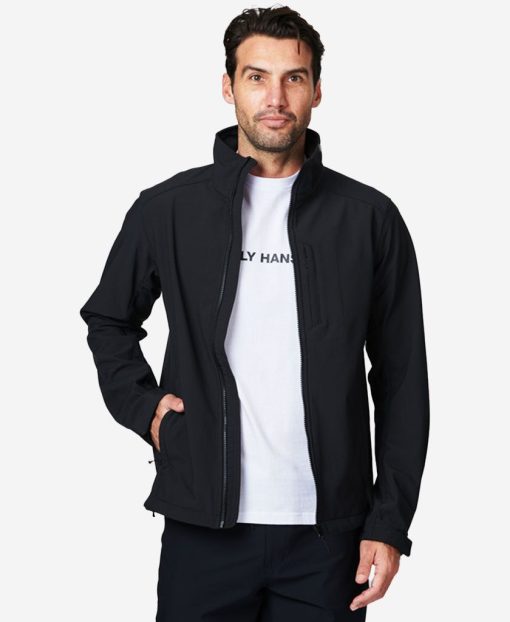 Outdoor & Hiking Jackets | Men Helly Hansen Paramount Softshell Jacket, Black