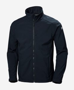 Outdoor & Hiking Jackets | Men Helly Hansen Paramount Softshell Jacket, Navy 597 Navy