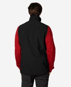 Vests | Men Helly Hansen Paramount Softshell Vest, Black 990 Black