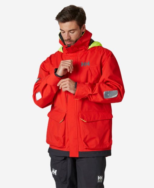 Sailing Jackets | Men Helly Hansen Pier 3.0 Jacket, Alert Red 222 Alert Red