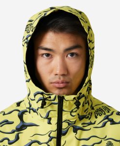 Shell Jackets | Men Helly Hansen Play Oversized Rain Jacket 363 Suseg Aop