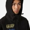 Rain Jackets | Men Helly Hansen Play Oversized Rain Jacket, Black 990 Black