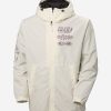 Shell Jackets | Men Helly Hansen Play Oversized Rain Jacket, Snow 047 Snow