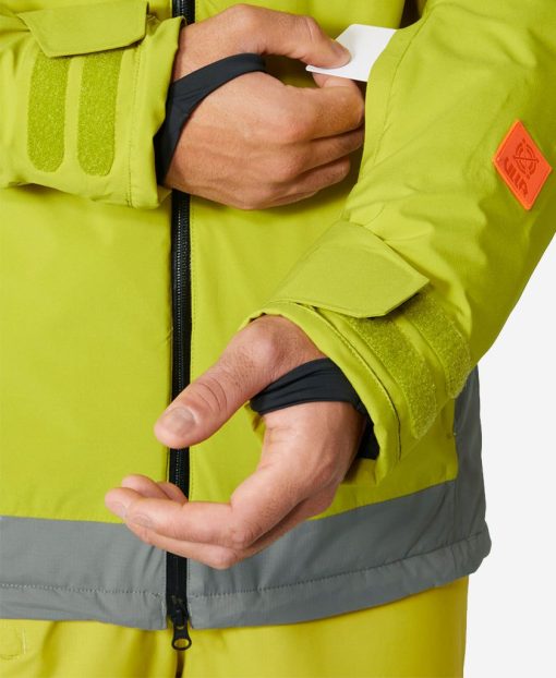 Snow Jackets | Men Helly Hansen Powdreamer 2.0 Jacket, Bright Moss 452 Bright Moss