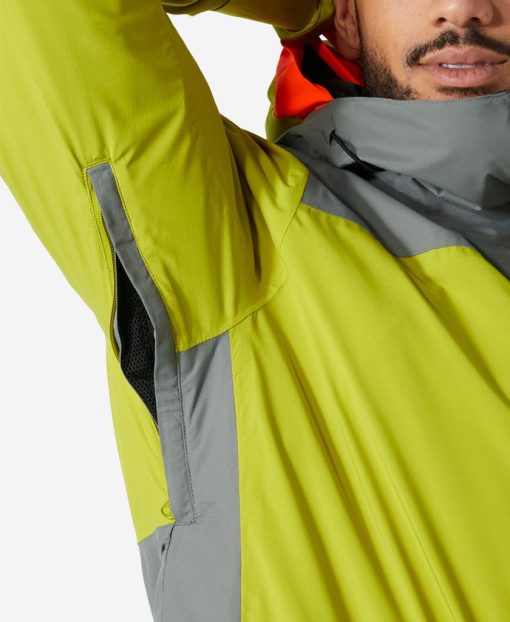 Snow Jackets | Men Helly Hansen Powdreamer 2.0 Jacket, Bright Moss 452 Bright Moss