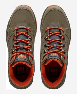 Casual Footwear | Men Helly Hansen Ranger Lv, Utility Green / Bright Orange 431 Utility Green / Bright Ora