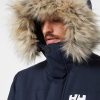 Parkas | Men Helly Hansen Reine Parka, Navy 597 Navy