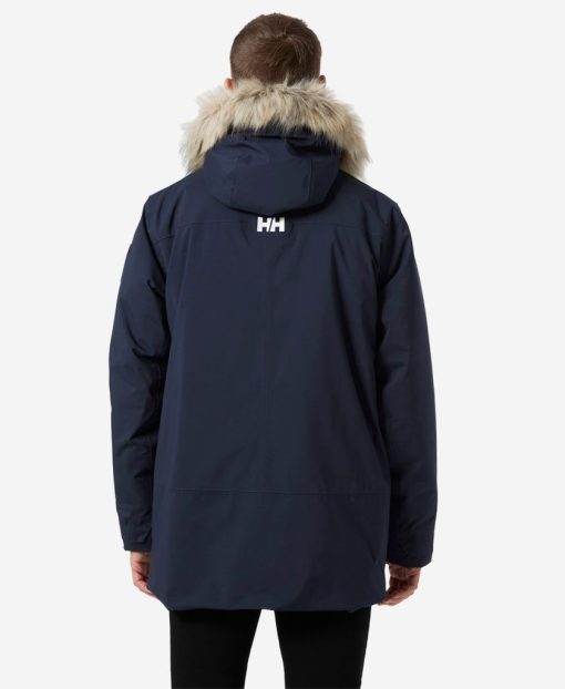 Parkas | Men Helly Hansen Reine Parka, Navy 597 Navy