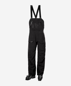 Snow Pants & Bibs | Men Helly Hansen Ridge Infinity Bib Shell, Black 990 Black