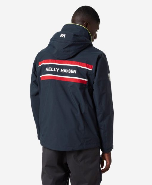 Sailing Jackets | Men Helly Hansen Saltholm Jacket, Navy 597 Navy