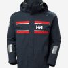 Sailing Jackets | Men Helly Hansen Saltholm Jacket, Navy 597 Navy