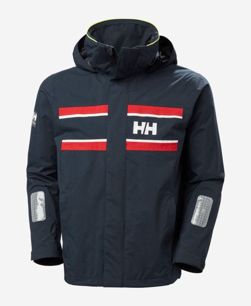 Sailing Jackets | Men Helly Hansen Saltholm Jacket, Navy 597 Navy