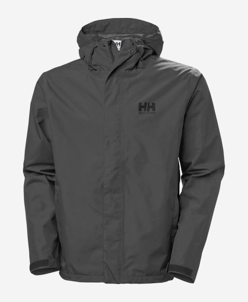 Rain Jackets | Men Helly Hansen Seven J Jacket, Ebony