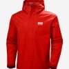 Urban Jackets | Men Helly Hansen Seven J Jacket, Alert Red 222 Alert Red