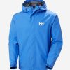 Rain Jackets | Men Helly Hansen Seven J Jacket, Ultra Blue 554 Ultra Blue