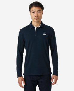 Polos | Men Helly Hansen Skagerrak Quickdry Rugger, 598 Navy