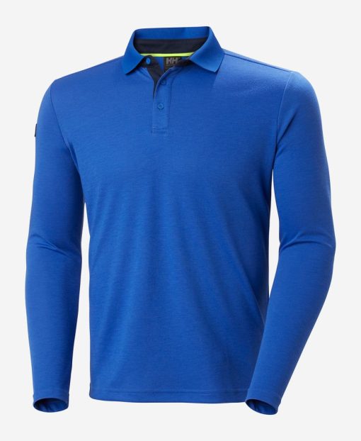 Polos | Men Helly Hansen Skagerrak Quickdry Rugger, Cobalt 2.0 543 Cobalt 2.0