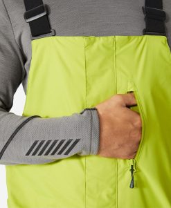 Snow Pants & Bibs | Men Helly Hansen Sogn Bib Cargo Pant, Bright Moss 452 Bright Moss