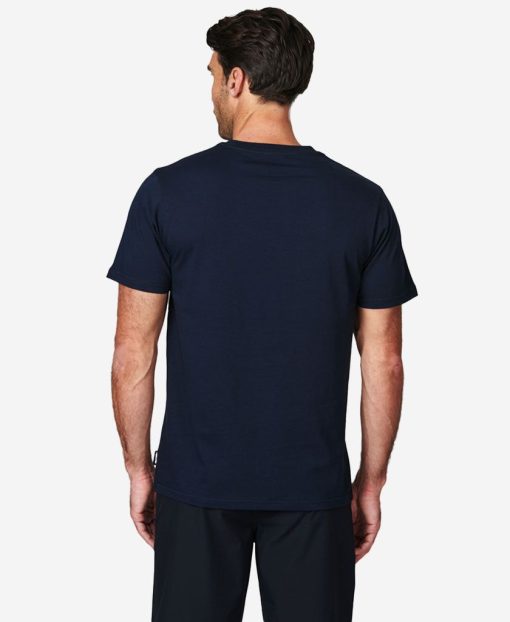 T-Shirts | Men Helly Hansen Start Line T-Shirt, Navy 597 Navy