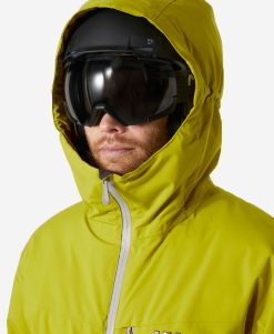 Snow Jackets | Men Helly Hansen Swift Team Jacket, Bright Moss 452 Bright Moss