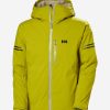 Snow Jackets | Men Helly Hansen Swift Team Jacket, Bright Moss 452 Bright Moss