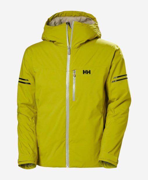 Snow Jackets | Men Helly Hansen Swift Team Jacket, Bright Moss 452 Bright Moss