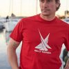 T-Shirts | Men Helly Hansen Twin Sail T-Shirt, Red 163 Red