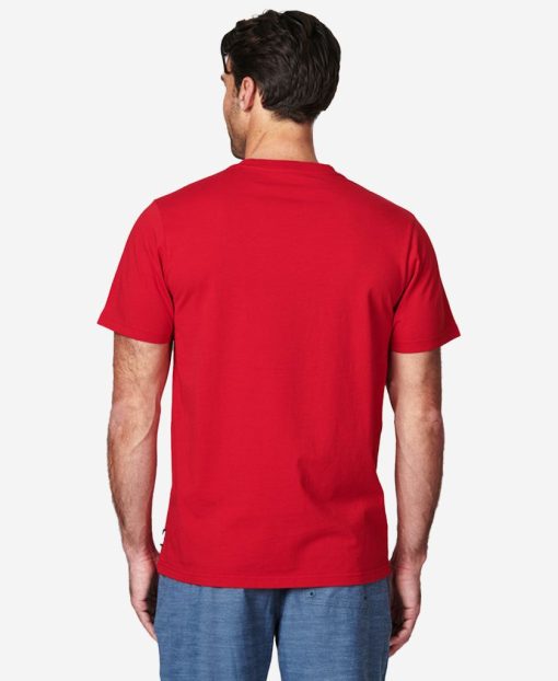 T-Shirts | Men Helly Hansen Twin Sail T-Shirt, Red 163 Red