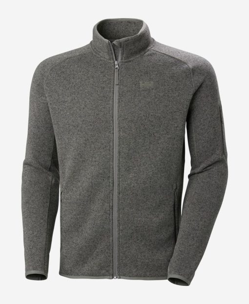 Hoodies & Jumpers | Men Helly Hansen Varde Fleece Jacket 2.0, Concrete 876 Concrete