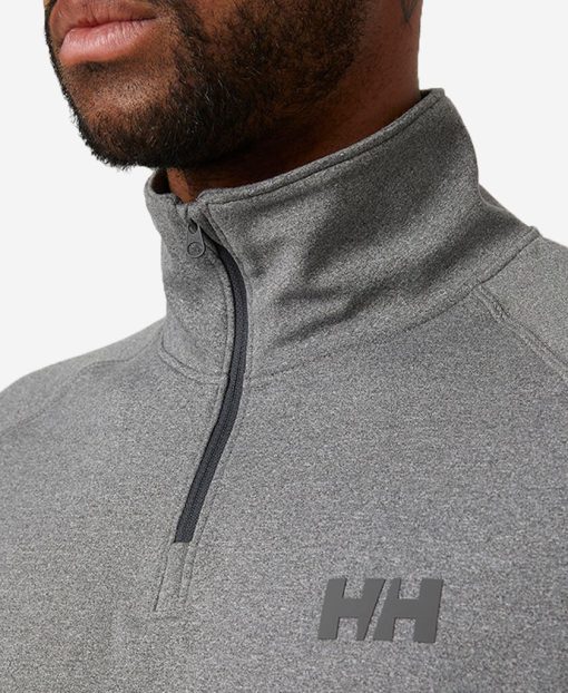 Fleece | Men Helly Hansen Verglas 1/2 Zip, Ebony 980 Ebony