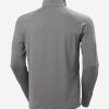 Fleece | Men Helly Hansen Verglas 1/2 Zip, Ebony 980 Ebony