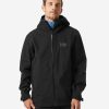 Rain Jackets | Men Helly Hansen Verglas 3L Shell Jacket, Black 990 Black