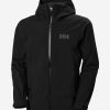 Rain Jackets | Men Helly Hansen Verglas 3L Shell Jacket, Black 990 Black