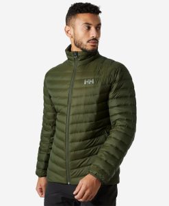 Outdoor & Hiking Jackets | Men Helly Hansen Verglas Down Insulator, Utility Green 431 Utility Green