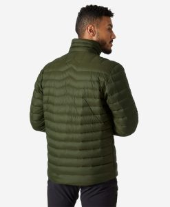 Outdoor & Hiking Jackets | Men Helly Hansen Verglas Down Insulator, Utility Green 431 Utility Green