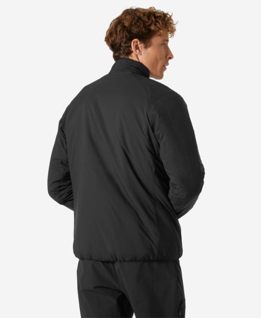 Insulated Midlayer Jackets | Men Helly Hansen Verglas Insulator Jacket, Black 990 Black