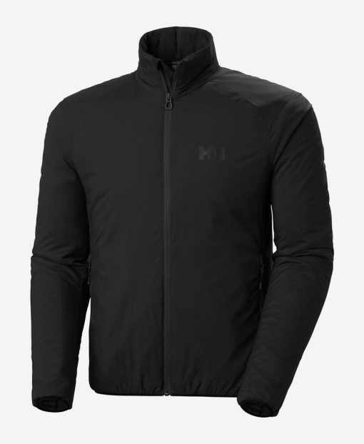 Insulated Midlayer Jackets | Men Helly Hansen Verglas Insulator Jacket, Black 990 Black