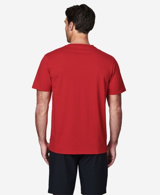 T-Shirts | Men Helly Hansen Voyage T-Shirt, Red 163 Red