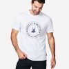 T-Shirts | Men Helly Hansen Voyage T-Shirt, White 001 White