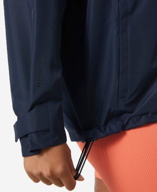 Shell Jackets | Women Helly Hansen W Active Ocean Bound Jacket, Navy 597 Navy