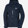 Shell Jackets | Women Helly Hansen W Active Ocean Bound Jacket, Navy 597 Navy