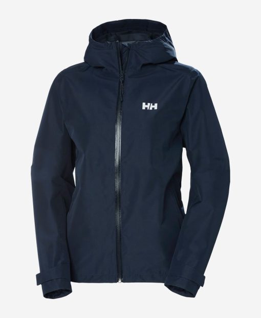 Shell Jackets | Women Helly Hansen W Active Ocean Bound Jacket, Navy 597 Navy