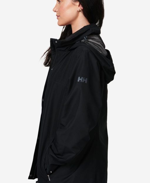 Rain Jackets | Women Helly Hansen W Aden Jacket, Black