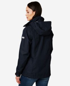 Shell Jackets | Women Helly Hansen W Aden Jacket, Navy 597 Navy