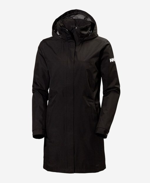 Shell Jackets | Women Helly Hansen W Aden Long Jacket, Black