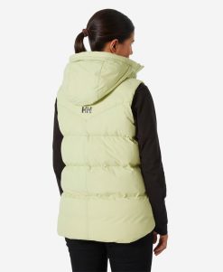 Vests | Women Helly Hansen W Adore Puffy Vest, Iced Matcha 498 Iced Matcha