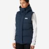 Vests | Women Helly Hansen W Adore Puffy Vest, Navy 597 Navy